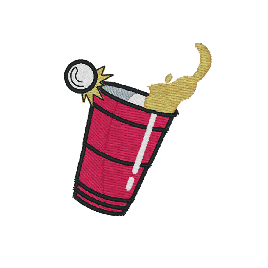Beerpong Randtreffer