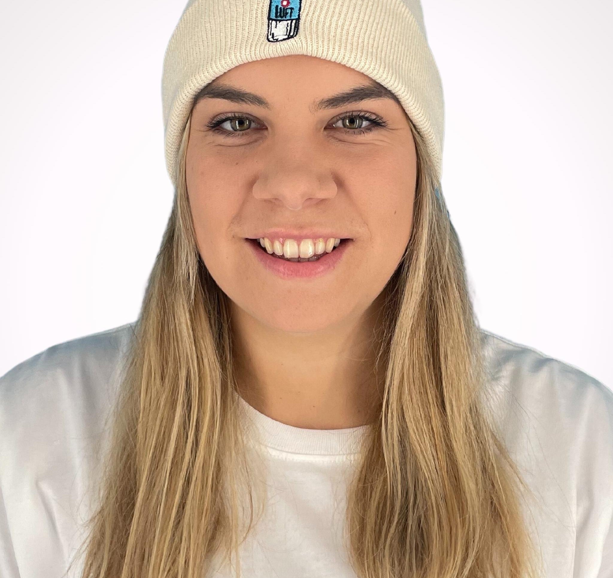 Luft | Bestickte Bio Baumwoll Mütze