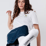 Sekt | Besticktes Bio Baumwoll Unisex T-Shirt