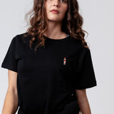 Vodka | Besticktes Bio Baumwoll Unisex T-Shirt