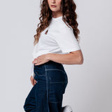 Astra | Besticktes Bio Baumwoll Unisex T-Shirt