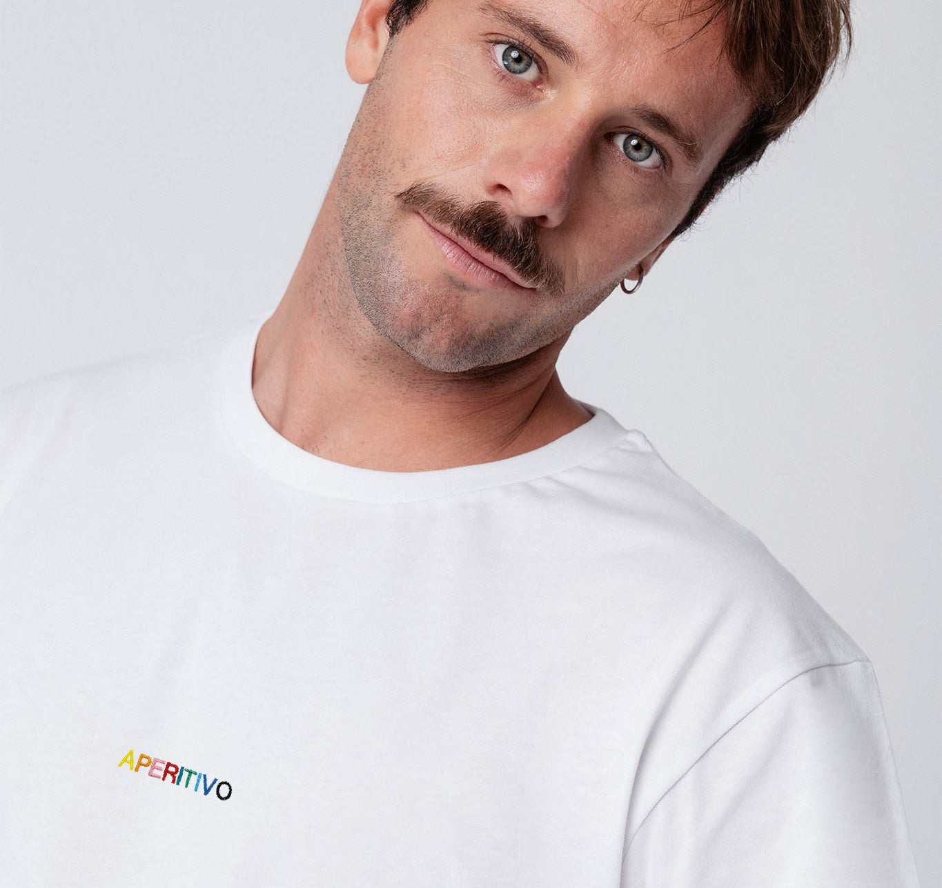 Aperitivo | Besticktes Bio Baumwoll Unisex T-Shirt