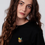 Moscow Mule | Besticktes Bio Baumwoll Unisex T-Shirt