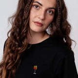 Spritz | Besticktes Bio Baumwoll Unisex T-Shirt