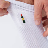 Weinflasche | Bestickte Bio Baumwoll Socken