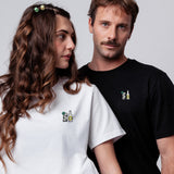 Gin Tonic | Besticktes Bio Baumwoll Unisex T-Shirt