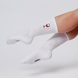 Glaserl Rotwein | Bestickte Bio Baumwoll Socken