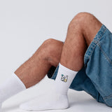 Gin & Tonic | Bestickte Bio Baumwoll Socken