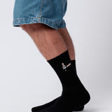 Siebträger & Tamper | Bestickte Bio Baumwoll Socken