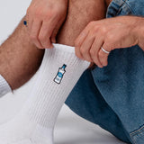 Gorbatschow | Bestickte Bio Baumwoll Socken