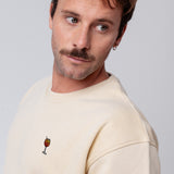 Spritz | Bestickter Bio-Baumwoll Unisex Pullover