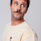 Spritz | Bestickter Bio-Baumwoll Unisex Pullover