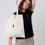 Three Sixty | Bestickte Bio Baumwoll Tasche