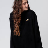 Tornado | Bestickter Bio-Baumwoll Unisex Hoodie