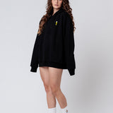 Weißbier | Bestickter Bio-Baumwoll Unisex Hoodie