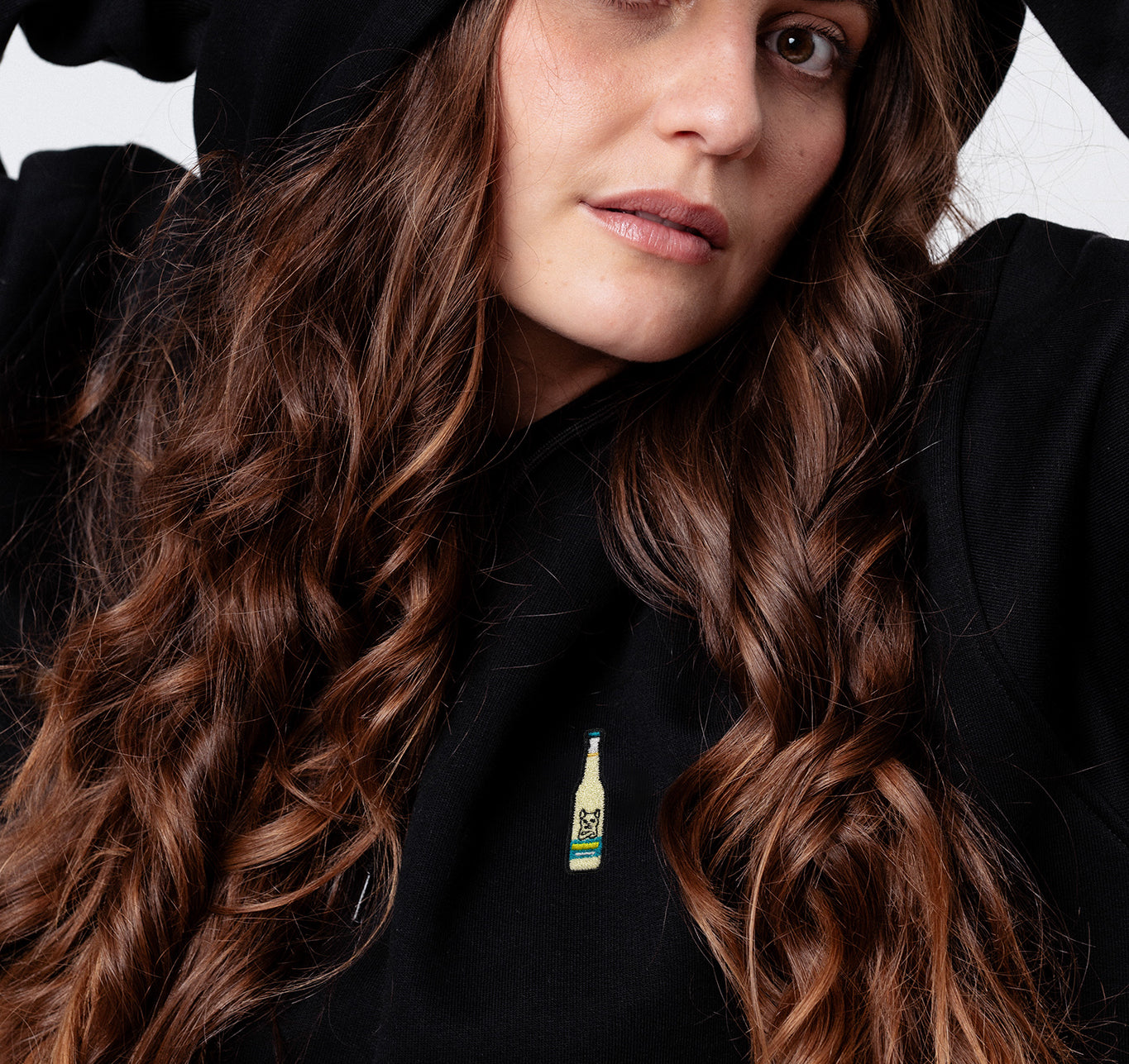 WINZZ Weinschorle | Bestickter Bio-Baumwoll Unisex Hoodie