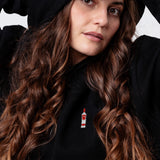 Vodka | Bestickter Bio-Baumwoll Unisex Hoodie