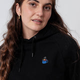 Glühwein | Bestickter Bio-Baumwoll Unisex Hoodie