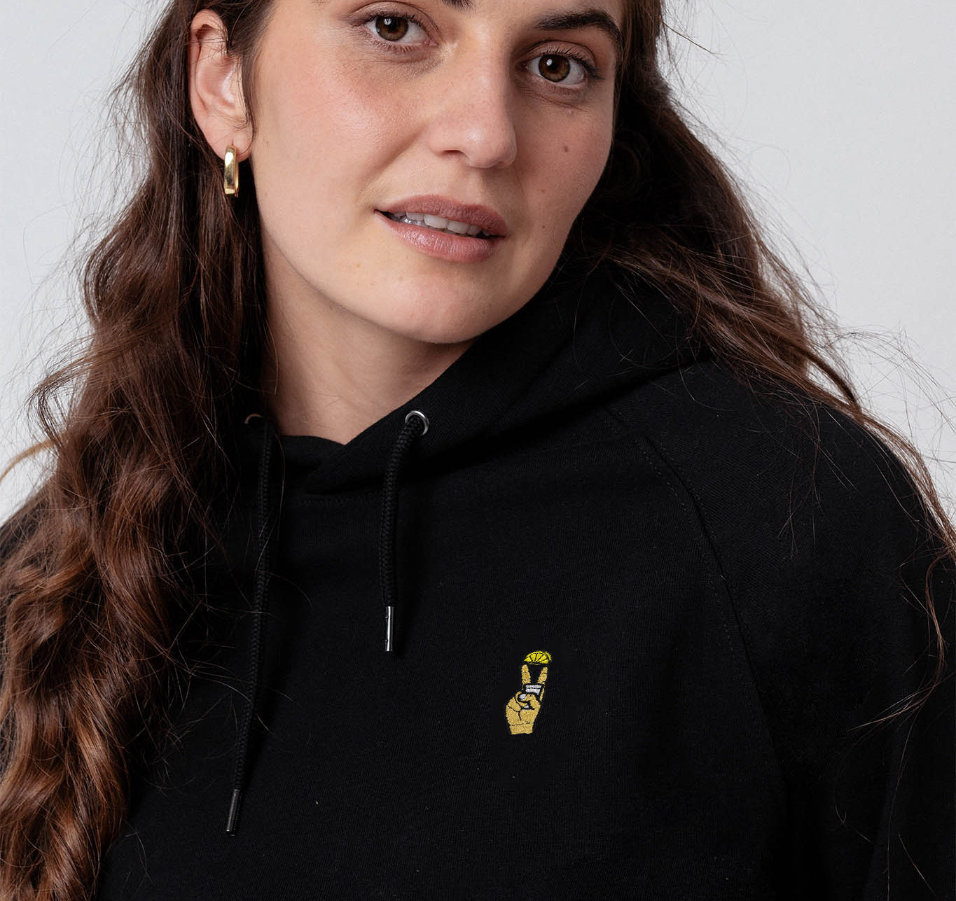 Tequila Shot | Bestickter Bio-Baumwoll Unisex Hoodie