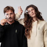 WINZZ Weinschorle | Bestickter Bio-Baumwoll Unisex Hoodie
