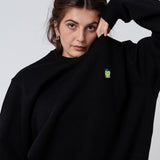 Gin Basil Smash | Besticker Bio Baumwoll Unisex Pullover