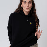 Filterkaffeemaschine | Bestickter Bio Baumwoll Unisex Hoodie