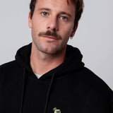 Hugo | Bestickter Bio-Baumwoll Unisex Hoodie