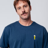 Weißbier | Besticktes Bio Baumwoll Unisex T-Shirt