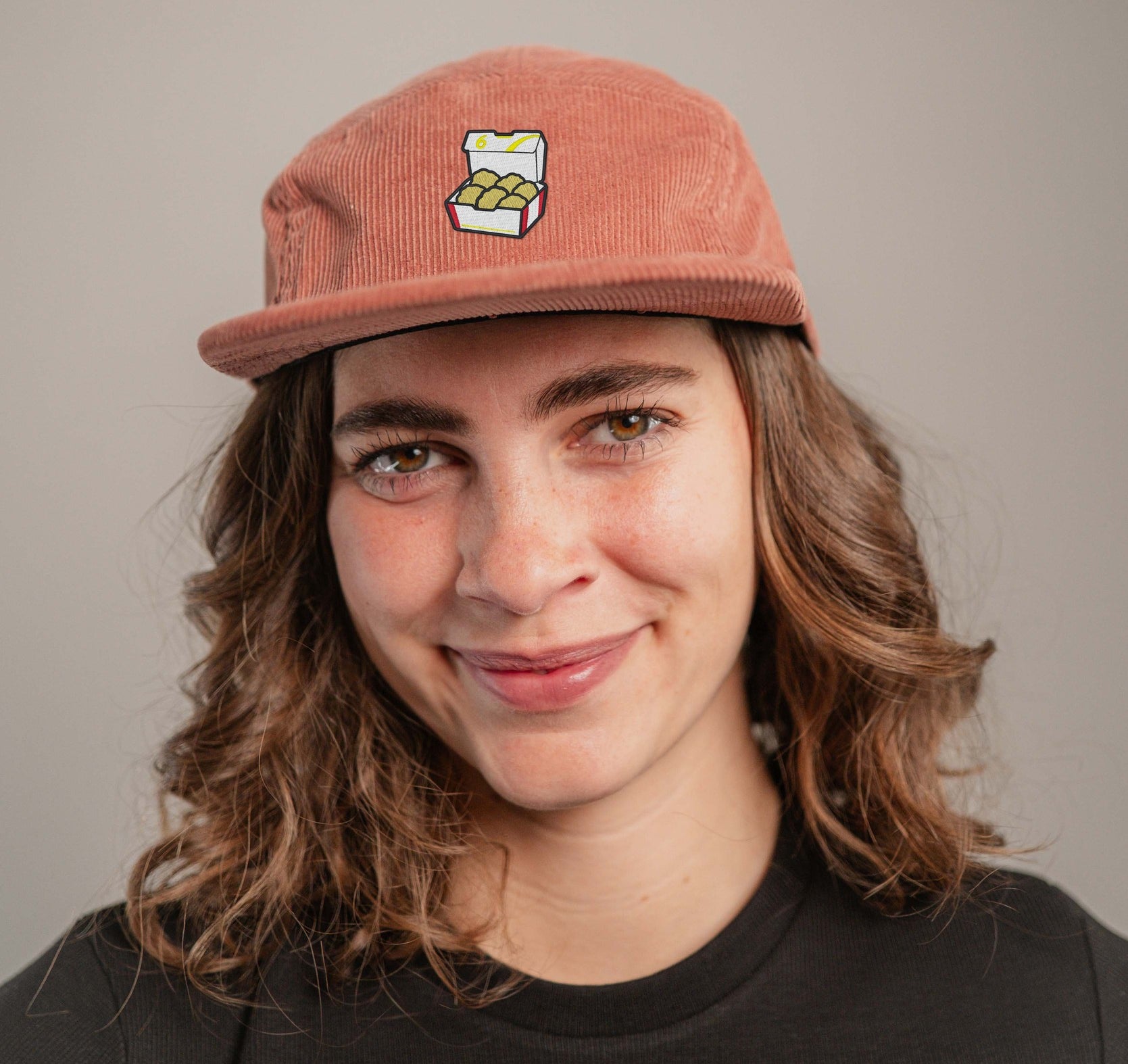 6er Nuggets Camper-Cap gruen Cord Camper Cap