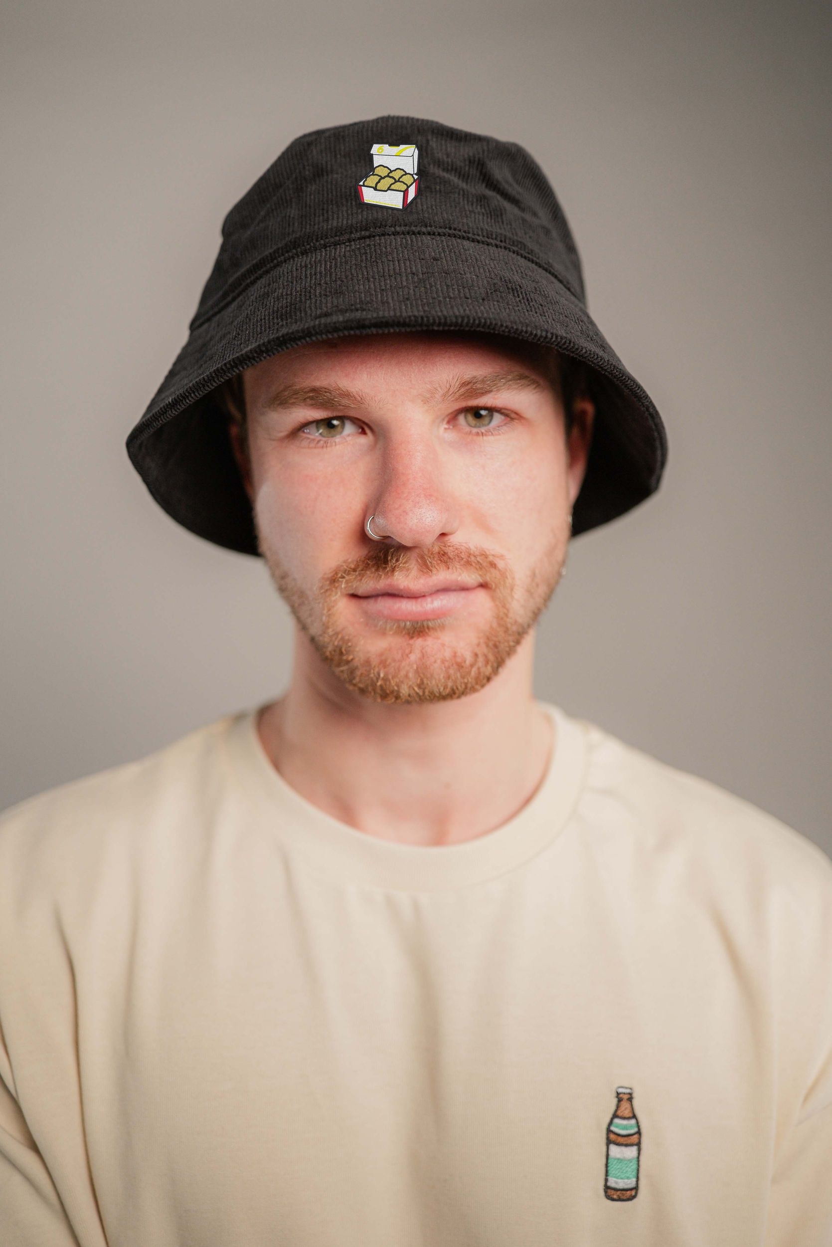 6er Nuggets Cord Bucket Hat