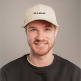 Slip & Relax | Bestickte Bio Baumwoll Cord Cap