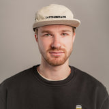 Lattechitato | Bestickte Bio Baumwoll Cord Cap