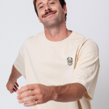 Kaffee Hipster | Heavy Oversized Bio Baumwoll T-Shirt