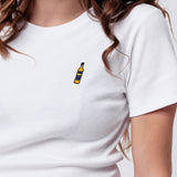 Andalö | Besticktes Bio Baumwoll Cropped T-Shirt