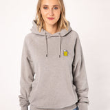 Maßkrug | Bestickter Bio-Baumwoll Unisex Hoodie
