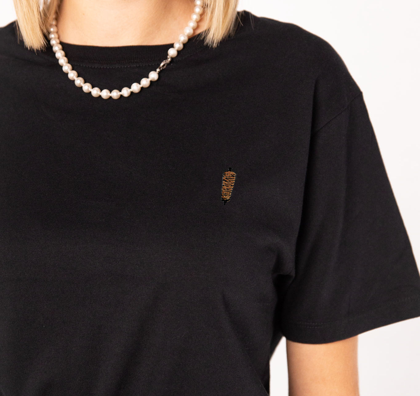 Dönerspieß | Besticktes Bio Baumwoll Unisex T-Shirt