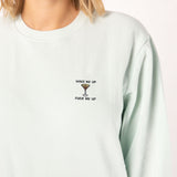 TAILORED TASTES Espresso Martini | Bestickter Bio-Baumwoll Unisex Pullover