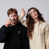 Sinalco | Bestickter Bio-Baumwoll Unisex Hoodie