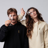 Andalö | Bestickter Bio Baumwoll Unisex Hoodie