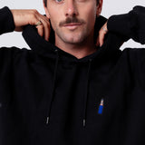 blanc 1664 |  Bestickter Bio Baumwoll Unisex Hoodie