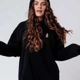 Siegfried Gin | Bestickter Bio Baumwoll Unisex Hoodie