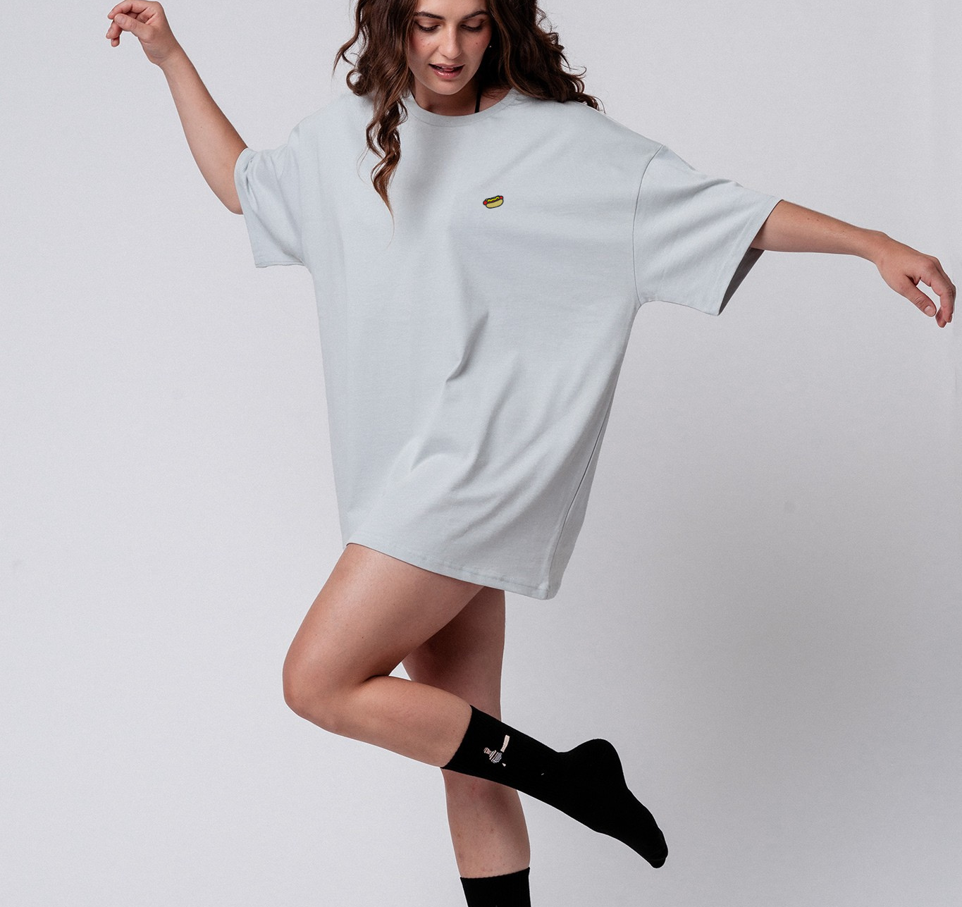 Hot Dog | Heavy Oversized Bio Baumwoll T-Shirt