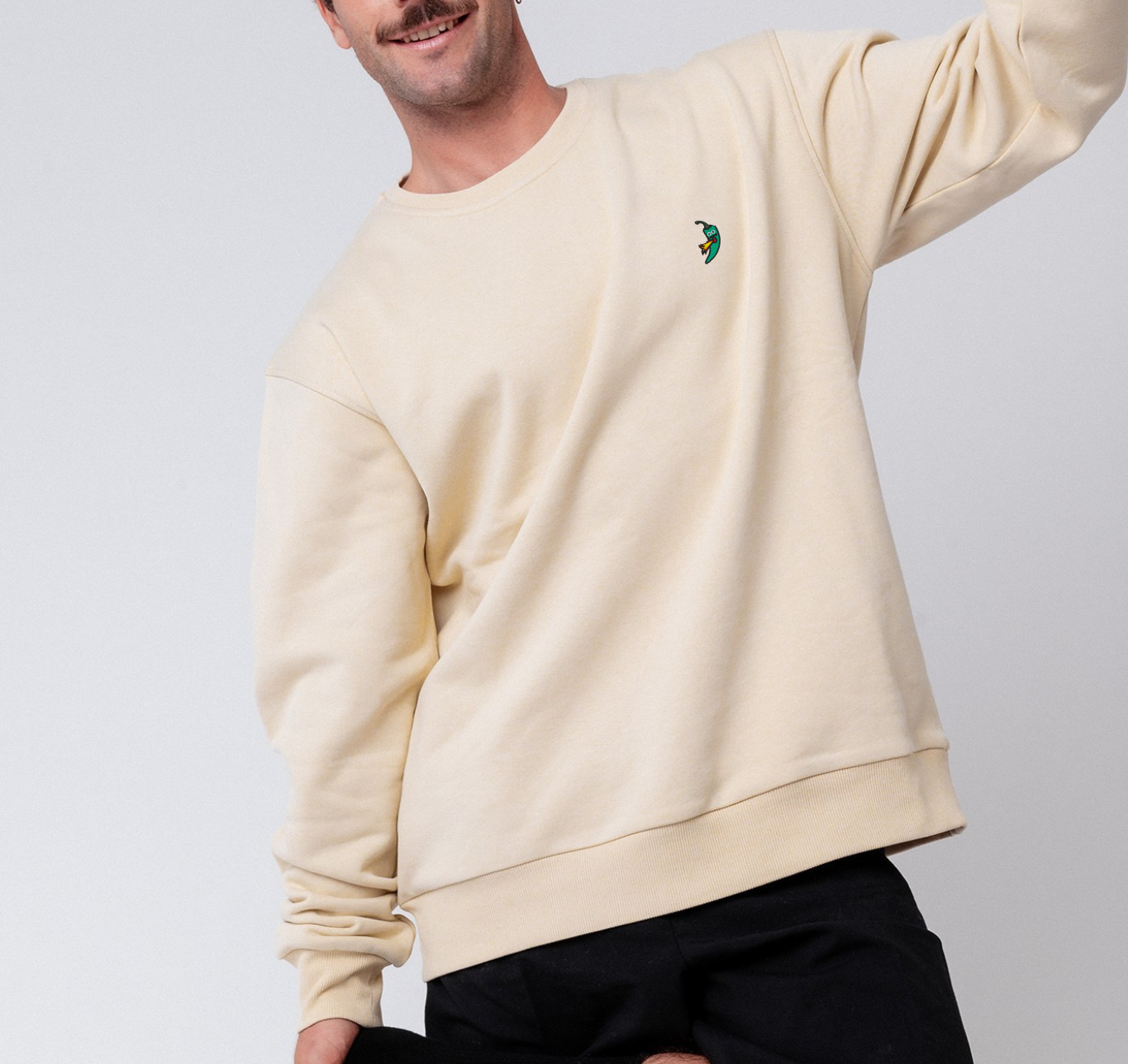 Jalapeno | Besticker Bio Baumwoll Unisex Pullover