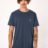 Lauch | Besticktes Bio Baumwoll Unisex T-Shirt