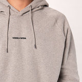 Vodka Soda | Bestickter Bio-Baumwoll Männer Hoodie