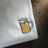 B-Ware / Kaffeemühle / unisex Shirt / weiß / S