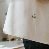 Dumpling | Bestickte Bio Baumwoll Tasche