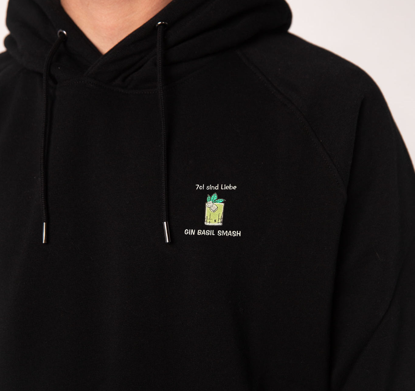 TAILORED TASTES Gin Basil Smash | Bestickter Bio-Baumwoll Unisex Hoodie