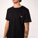 B-Ware / Latte Art / unisex Shirt / schwarz / S