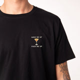 TAILORED TASTES Espresso Martini | Besticktes Männer Bio Baumwoll T-Shirt